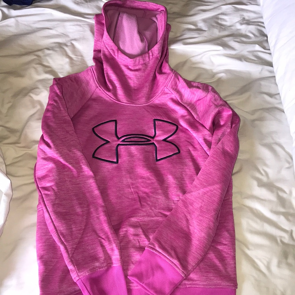 Pink Under armour sweatshirt!